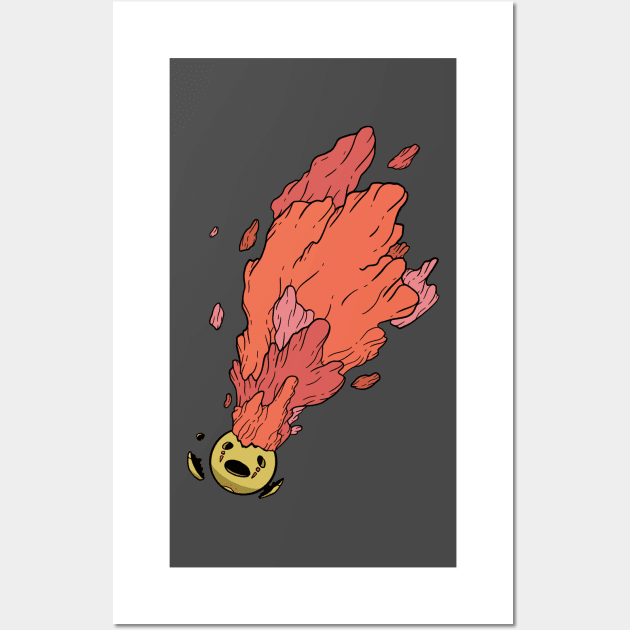 Exploding Oddball Wall Art by troylwilkinson